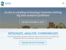 Tablet Screenshot of acuitys.com